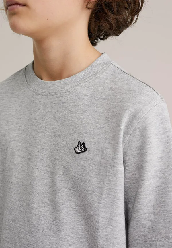 Простая футболка We Fashion, Grey — фото 3
