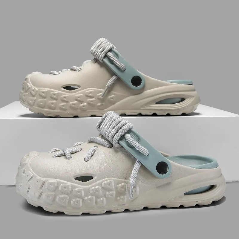 Arch Support Clogs for Men SWZEC, коричневый — фото 3