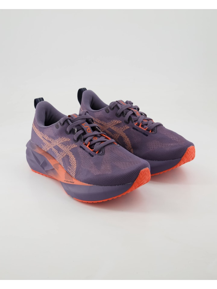 

Кроссовки на шнуровке asics, фиолетовый