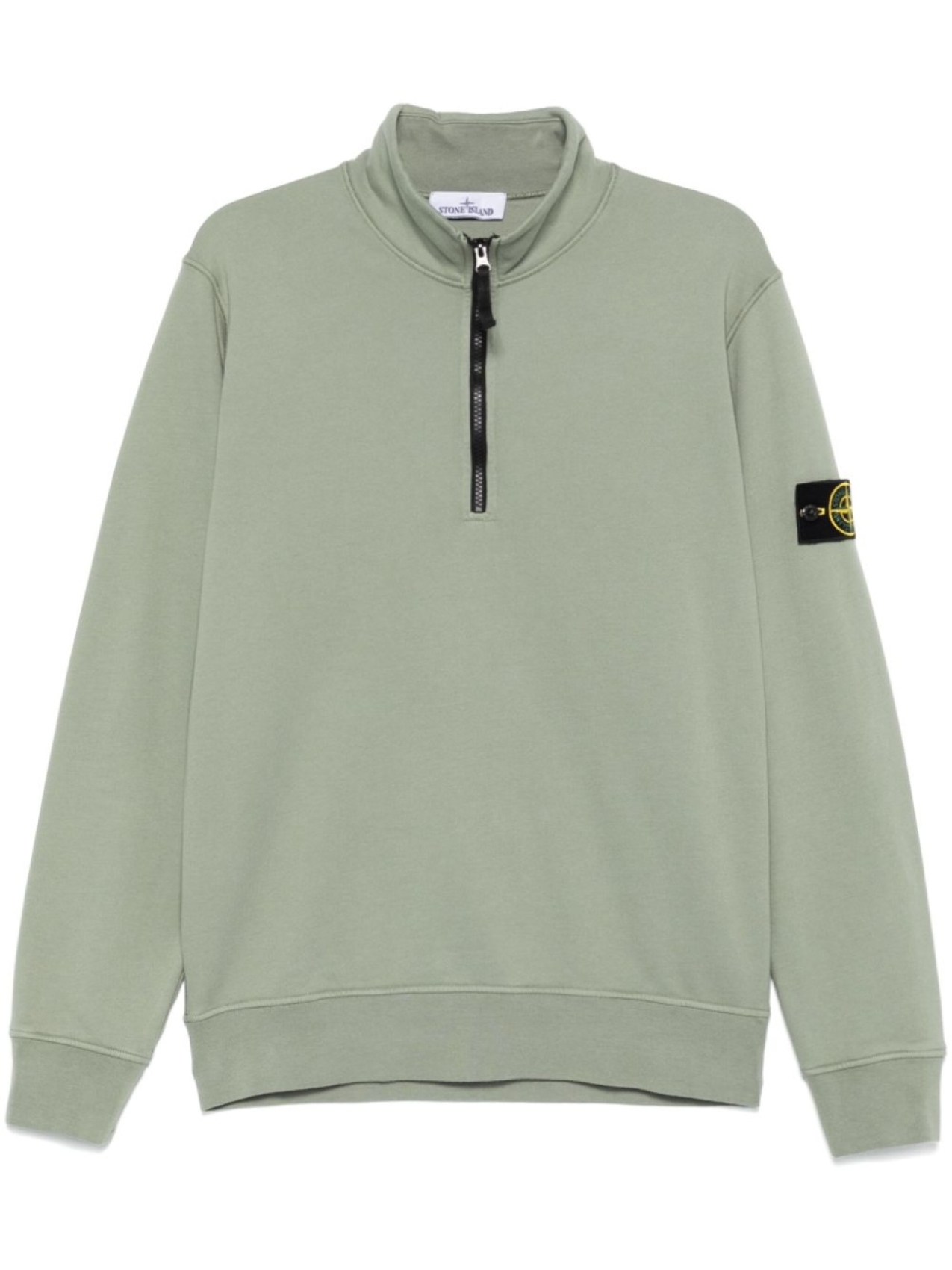 

Stone Island толстовка с логотипом Compass, зеленый