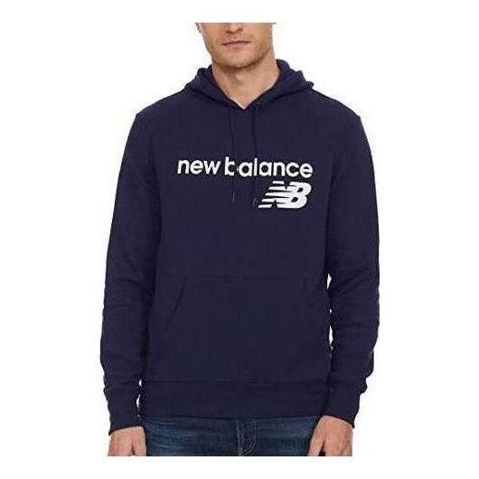 

Толстовка классическая флисовая толстовка с капюшоном New Balance, синий