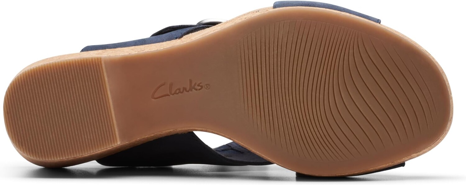 Сандалии Clarks Giselle Dove, цвет Navy Nubuck — фото 3