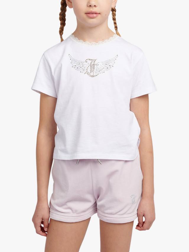 

Детская футболка Angel Juicy Couture, Bright White