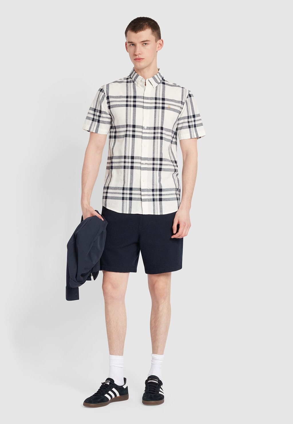 

Рубашка KELE CHECK SHORT SLEEVE Farah, бежевый