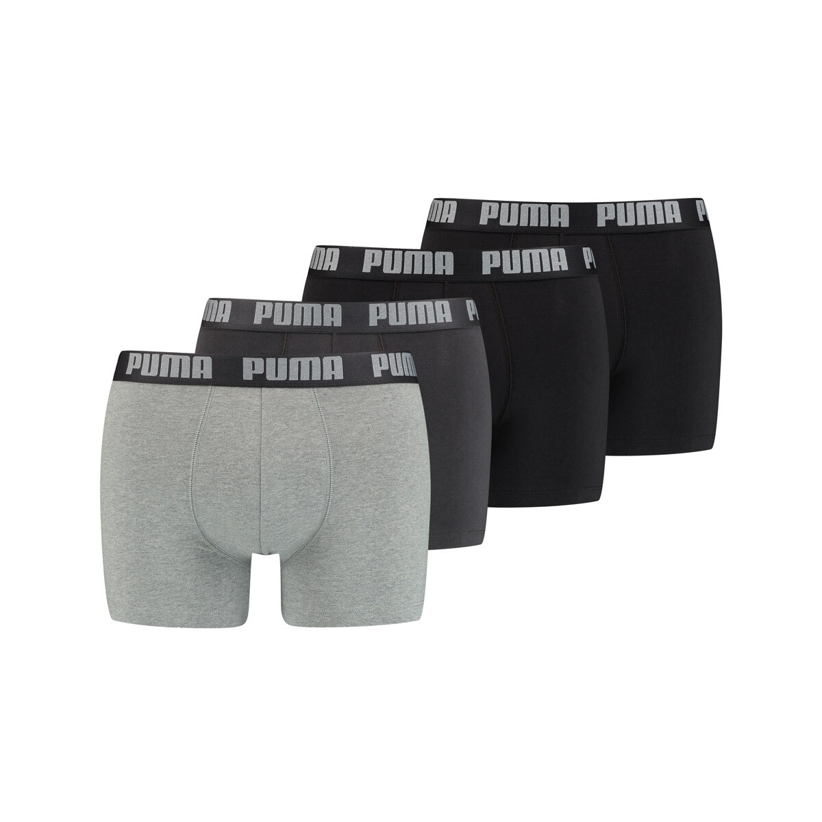 

Боксеры Puma Boxershort 4 шт, черный