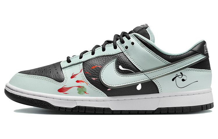 

Кроссовки Nike Dunk Skateboarding Shoes Men Low-top Green/black, зеленый
