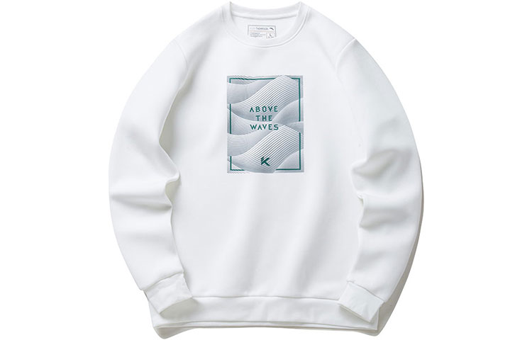 

ANTA Толстовка из баскетбольной коллекции мужская pure white