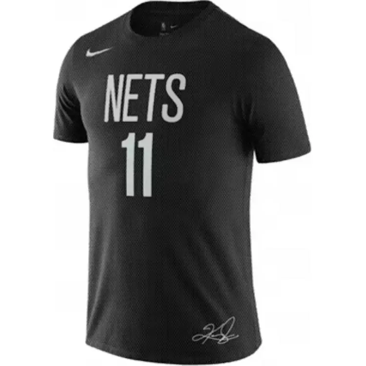 Футболка Nike NBA Brooklyn Nets Kyrie Irving, черная — фото 2