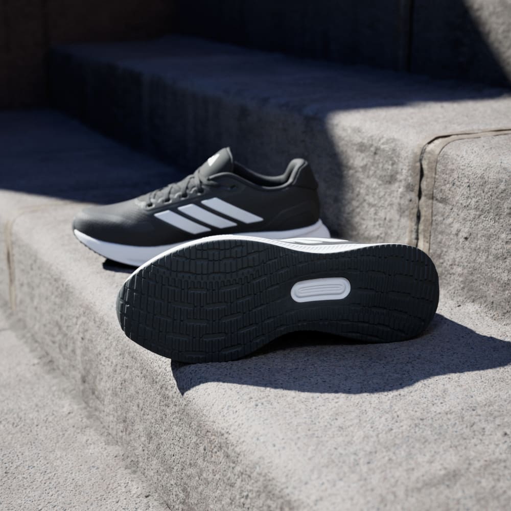 Кроссовки Adidas Runfalcon 5 Wide Running Shoes, цвет Core Black/Cloud White/Core Black — фото 3