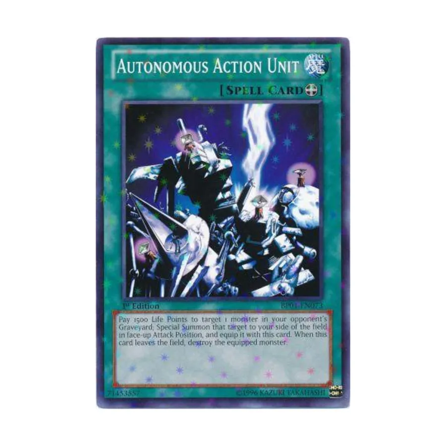 

CCG Автономный блок действий (общий), Yu-Gi-Oh - Battle Pack 1 - Epic Dawn - Singles