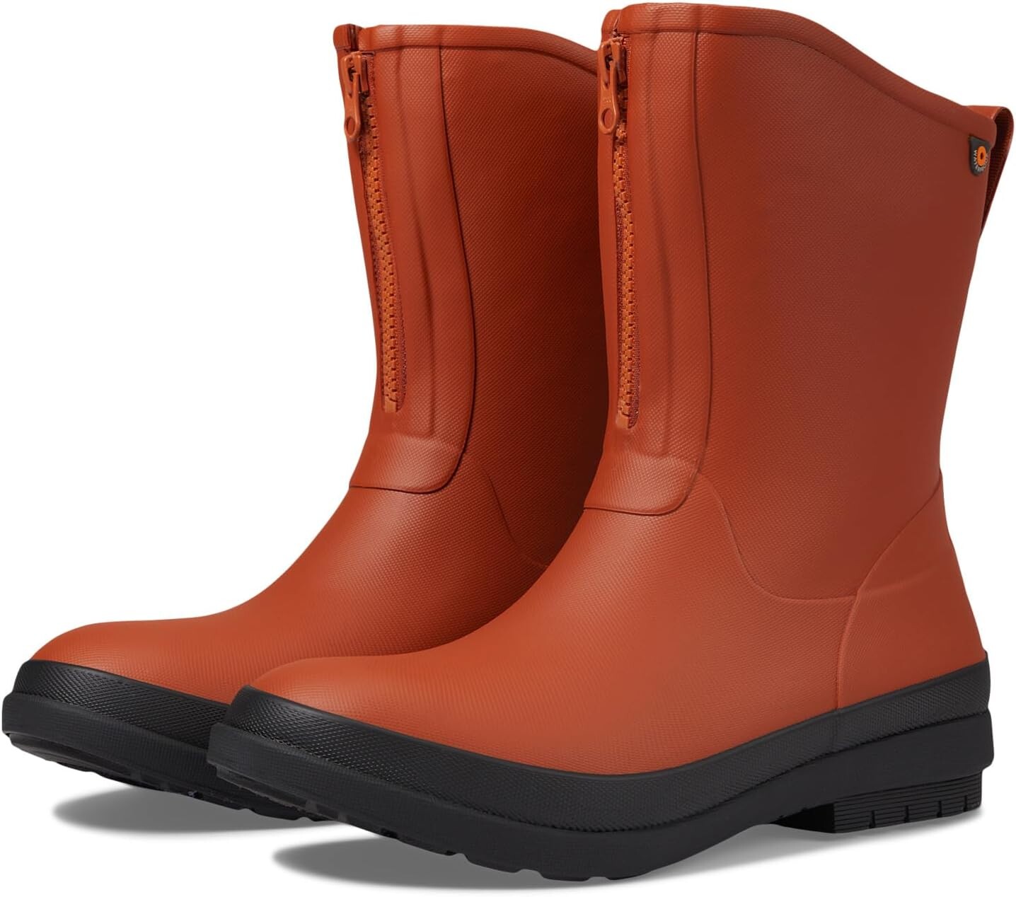 

Резиновые сапоги Amanda Plush II Zip Bogs, цвет Burnt Orange