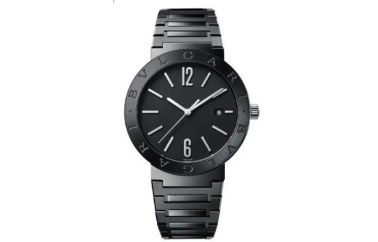 

Мужские часы BVLGARI, черные