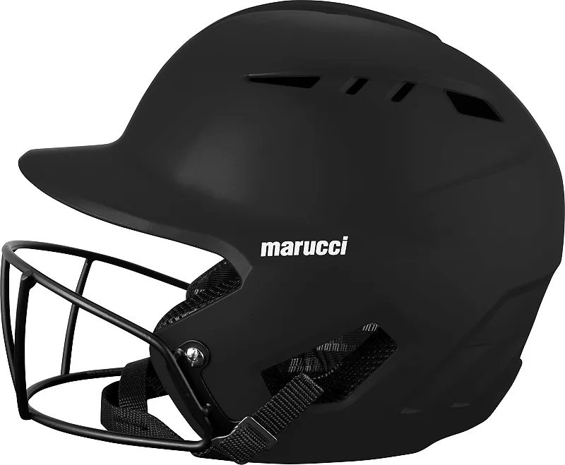 

Женский шлем для софтбола Marucci Duravent с лицевой маской — L и XL, черный