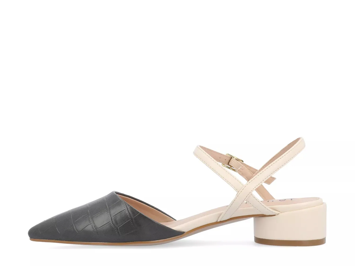 Journee Collection Туфли-лодочки Brynn Pump из коллекции Journee, серые — фото 3