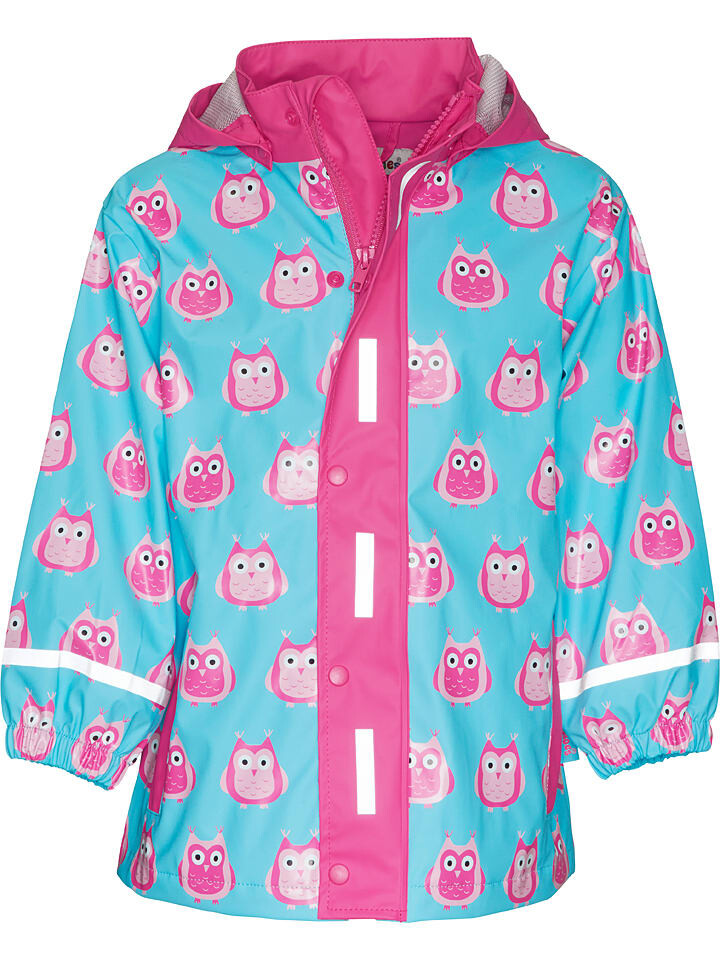 

Плащ Playshoes Regenmantel, цвет Hellblau/Pink