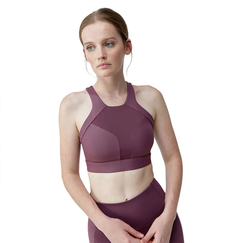 

Спортивный топ Born Living Yoga Luana medium-high support, фиолетовый