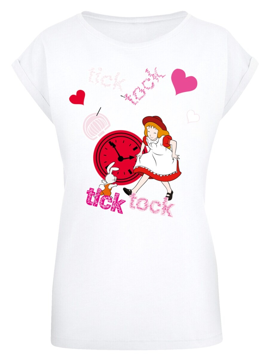 

Футболка F4NT4STIC Shirt Alice im Wunderland Tick Tock, белый