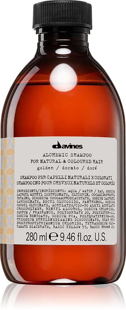 

Шампунь Alchemic золотистый для окрашенных волос Davines, 280 мл