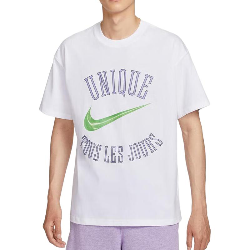 

Nike Футболка мужская белая, Белый, Nike Футболка мужская белая