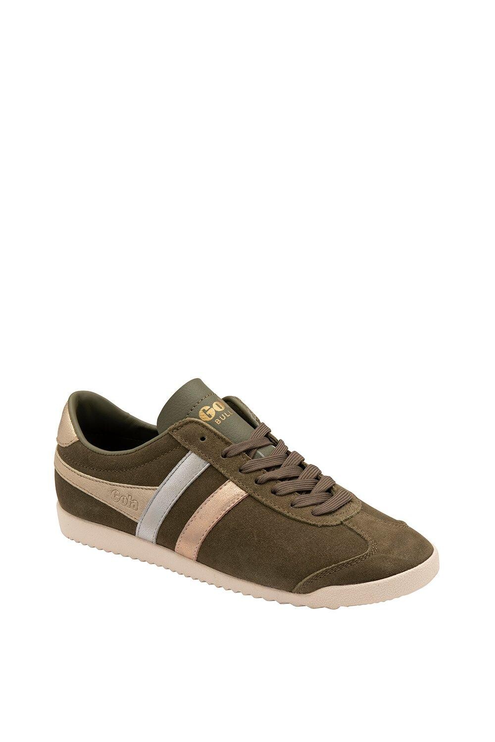 

Кроссовки 'Bullet Mirror Trident' Suede Lace-Up Trainers Gola, хаки