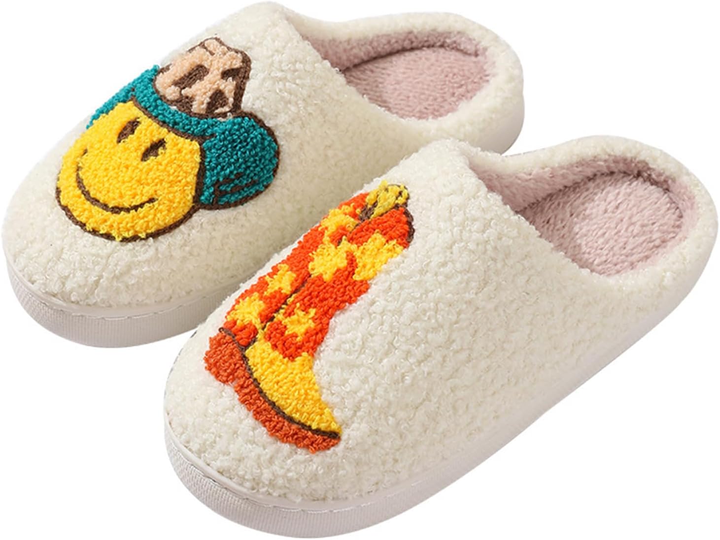 

Мультяшные тапочки для женщин и мужчин, мягкие, пушистые, теплые, легкие, с нескользящей подошвой, милые домашние тапочки, удобные для дома и улицы, в виде сердца, ночные, с грибами, вишней, клубникой, с изображением злого глаза Coleyn, Hat Boot...