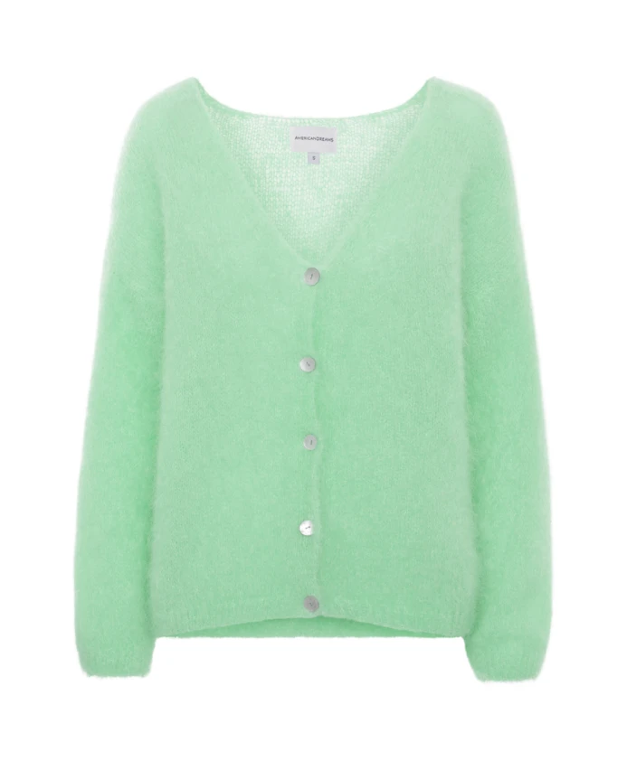 

Кардиган мятно-зеленого цвета, выполненный в стиле батик. Americandreams, зеленый