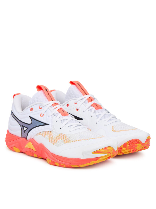 Кроссовки Wave Momentum Elite V1GA2512 Mizuno, оранжевый — фото 2