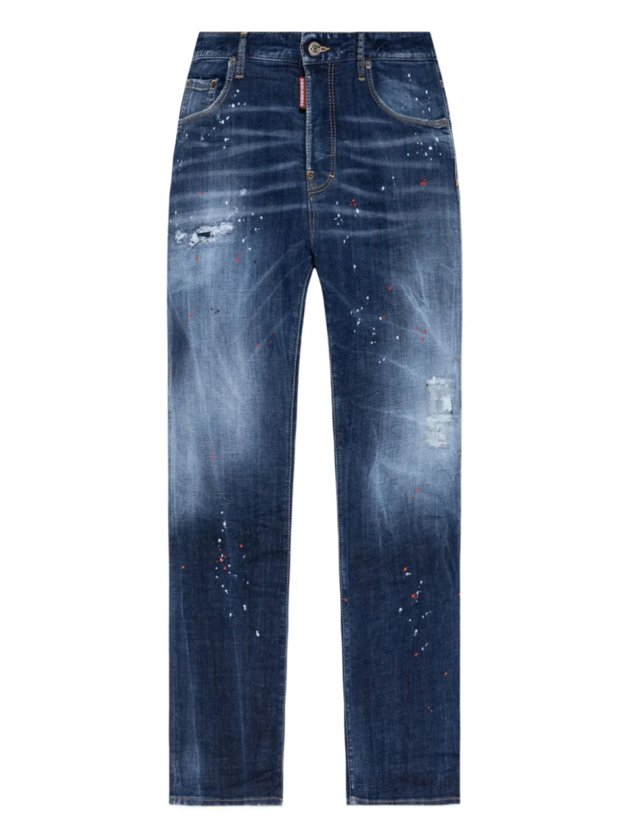

Джинсы DSQUARED2 из хлопка, синий