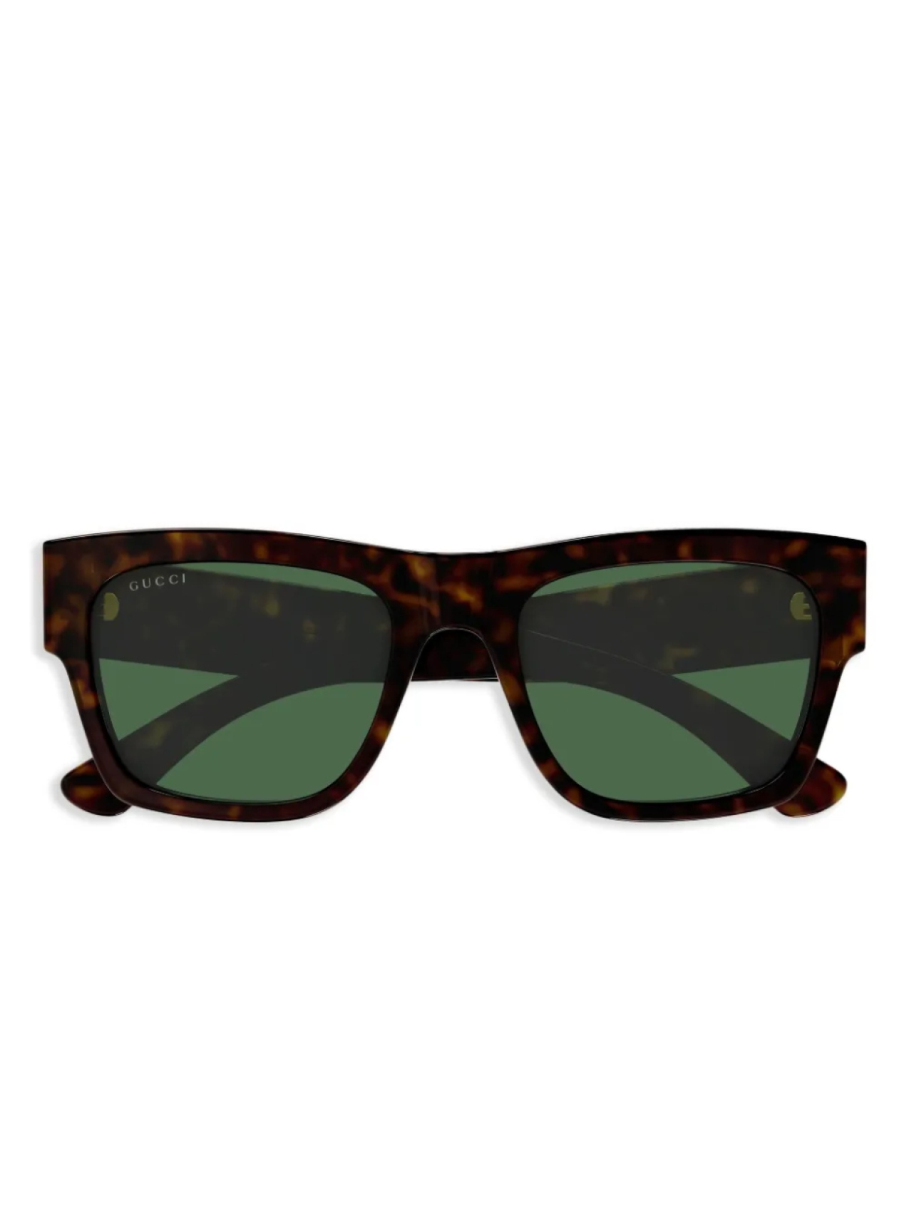 

Gucci Eyewear солнцезащитные очки в квадратной оправе, коричневый