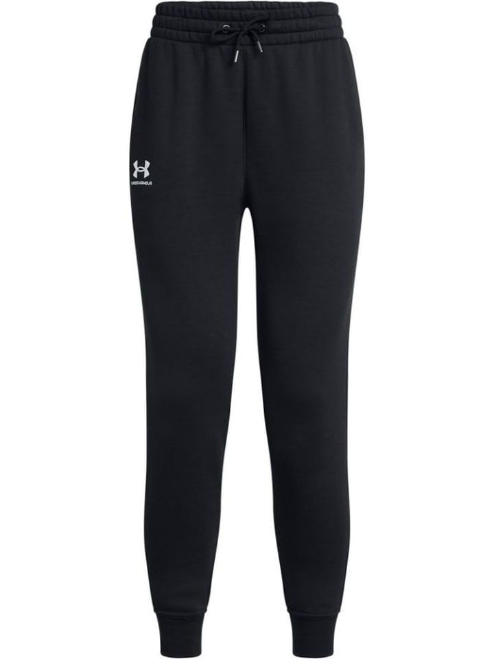 

Спортивные брюки Icon Fleece Jogger черного цвета Under Armour
