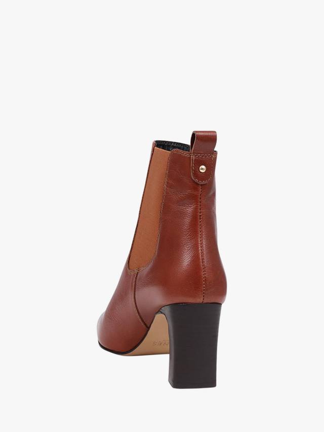 Ботильоны из кожи kalista на высоком каблуке Jones Bootmaker, желто-коричневый — фото 3