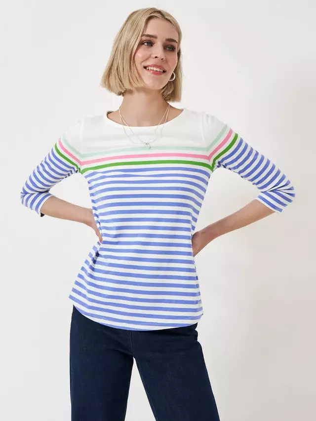 

Топ Crew Clothing Breton, разноцветный