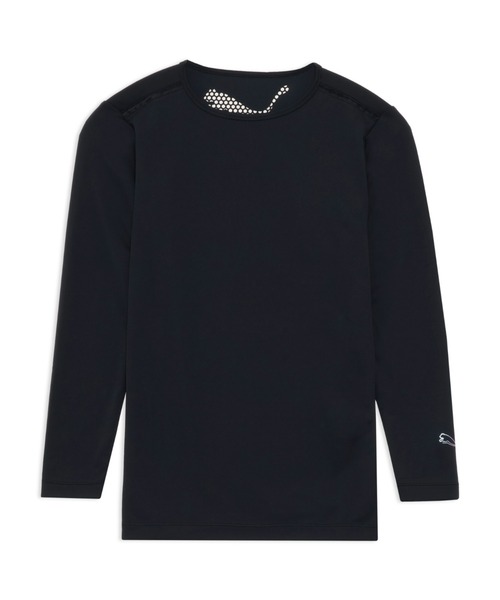 

Мужская футболка для гольфа с длинными рукавами и высоким воротником PUMA Shadow Cat, черный