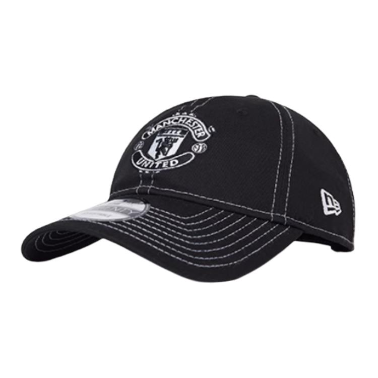 

New Era Хлопковая бейсболка унисекс черная, Black