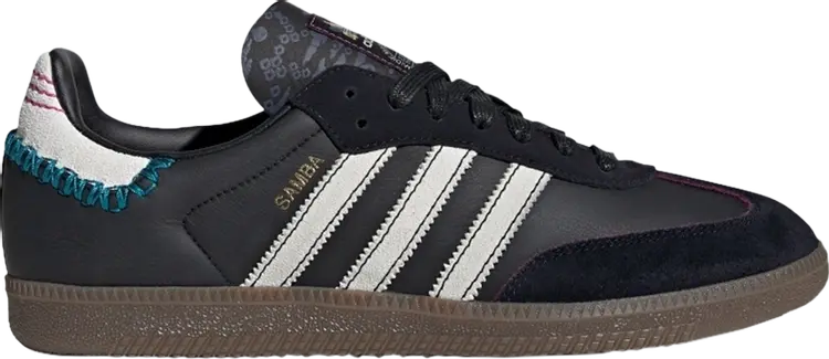 

Кроссовки Fefei Ruan x Samba OG 'Chinese New Year Pack - Black', черный
