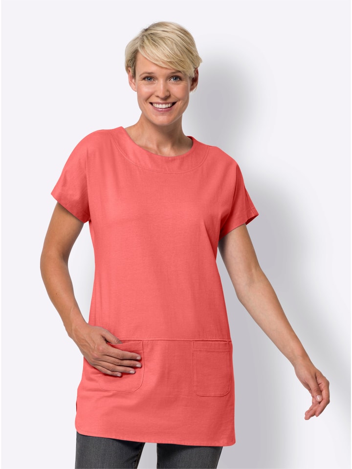 

Футболка Sieh an!, коралловый