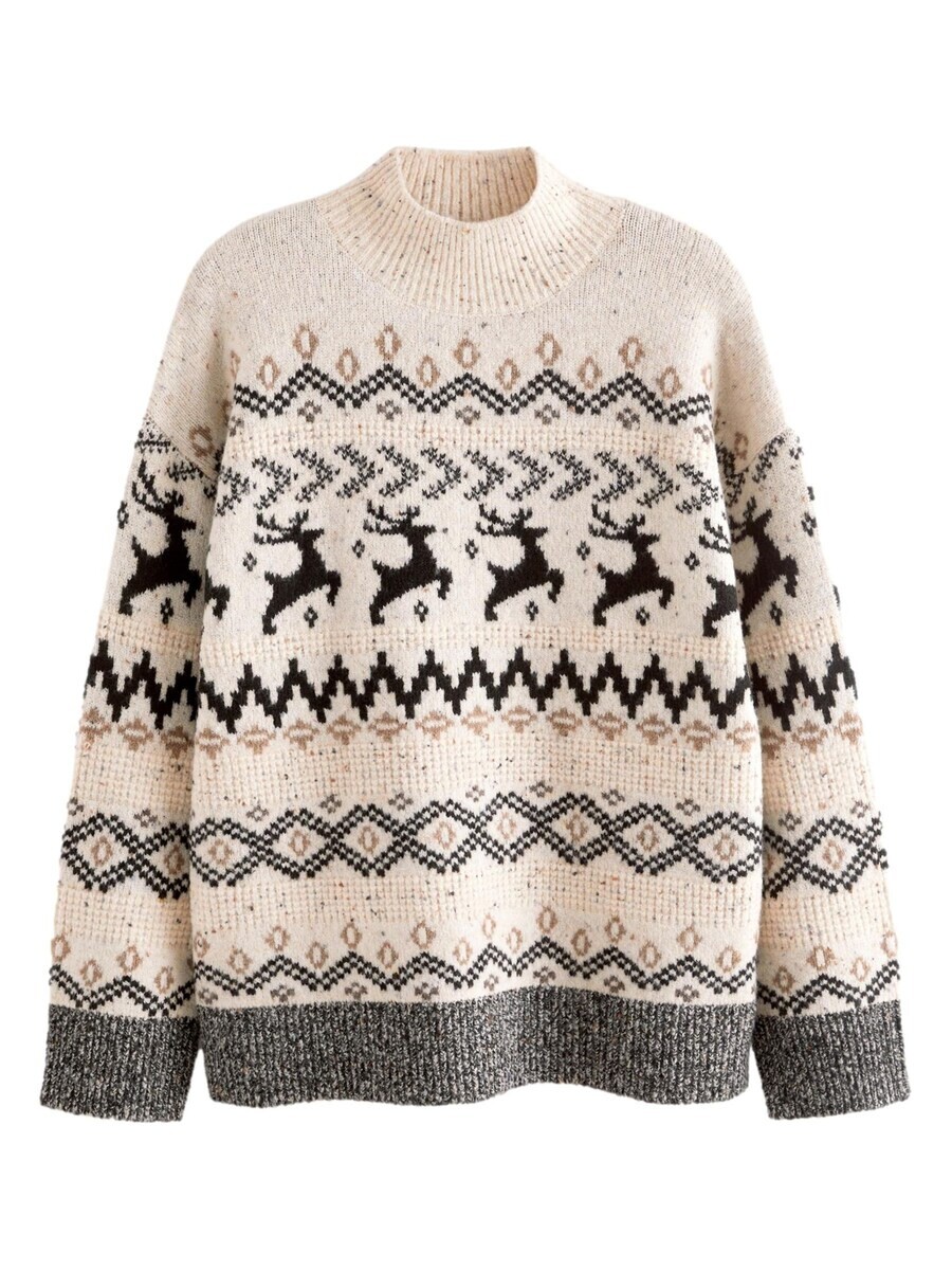 

Тонкий вязаный свитер Next Sweater, светло-бежевый