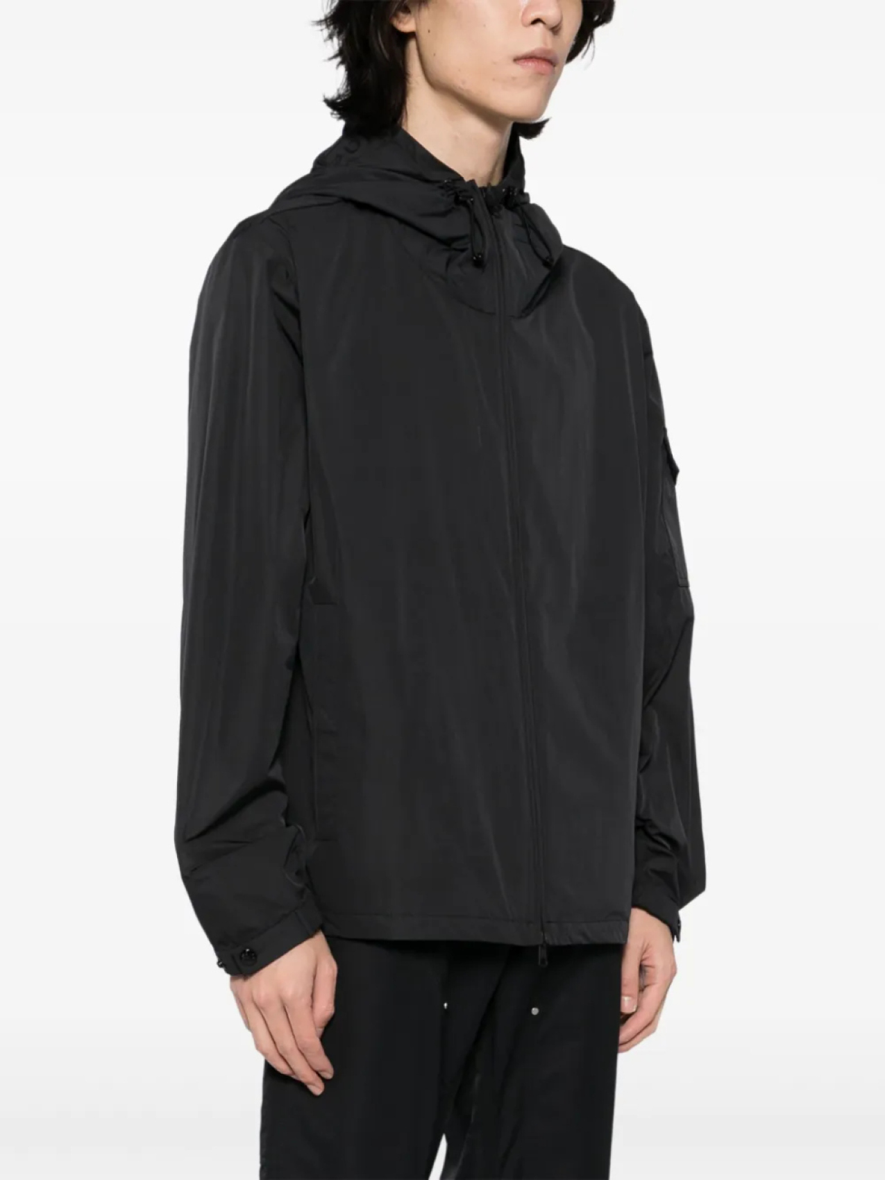 Moncler куртка Sassiere Hood, черный — фото 3