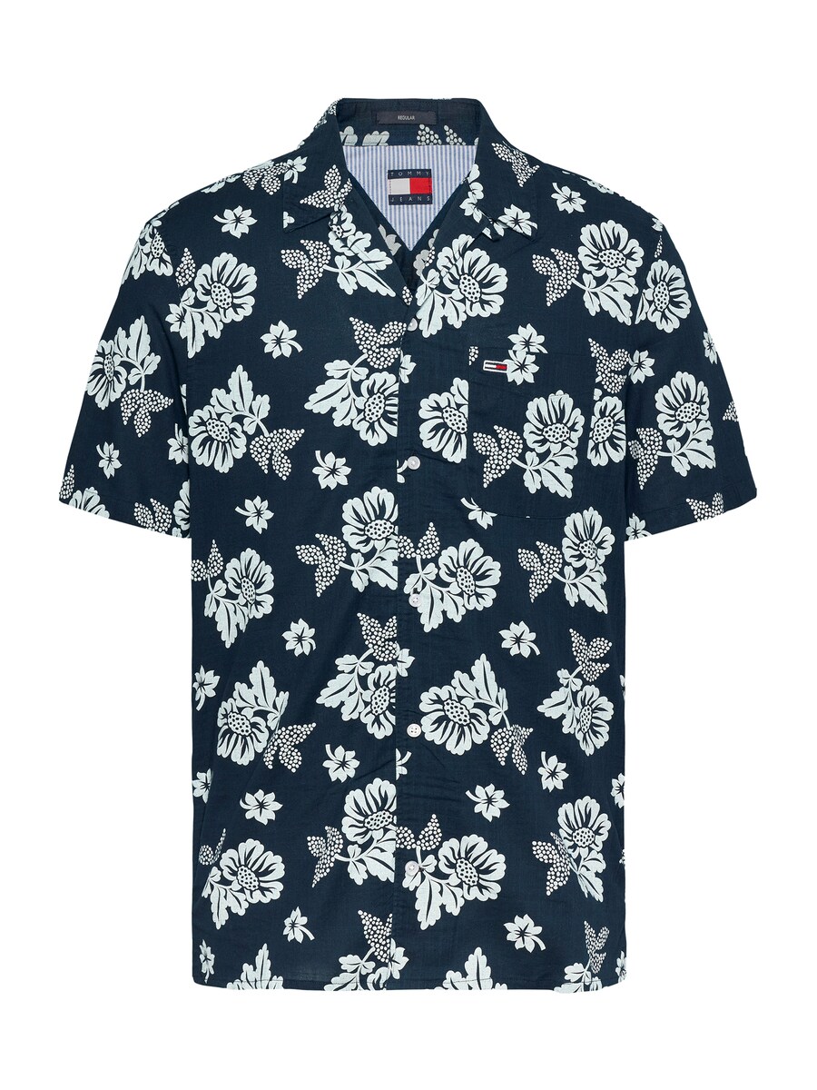 

Рубашка обычного кроя на пуговицах Tommy Jeans, цвет marine blue/Pastel blue