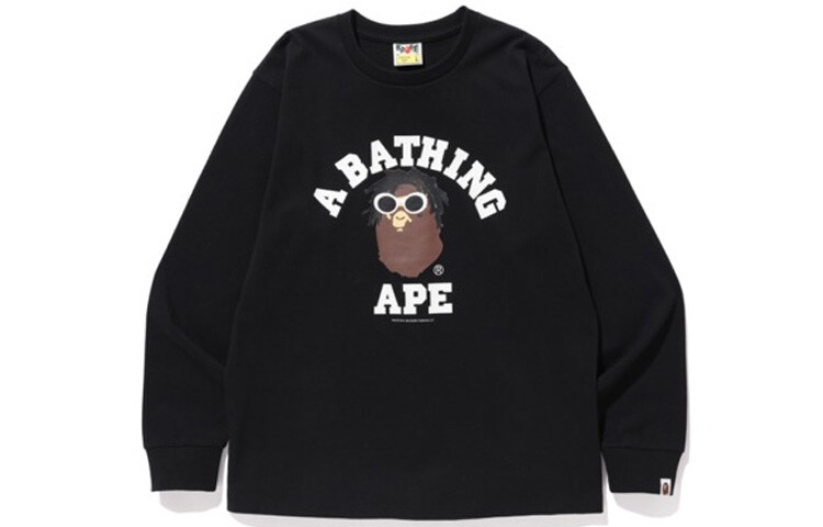 

Футболка Ape Head Series для мужчин A Bathing Ape, черный