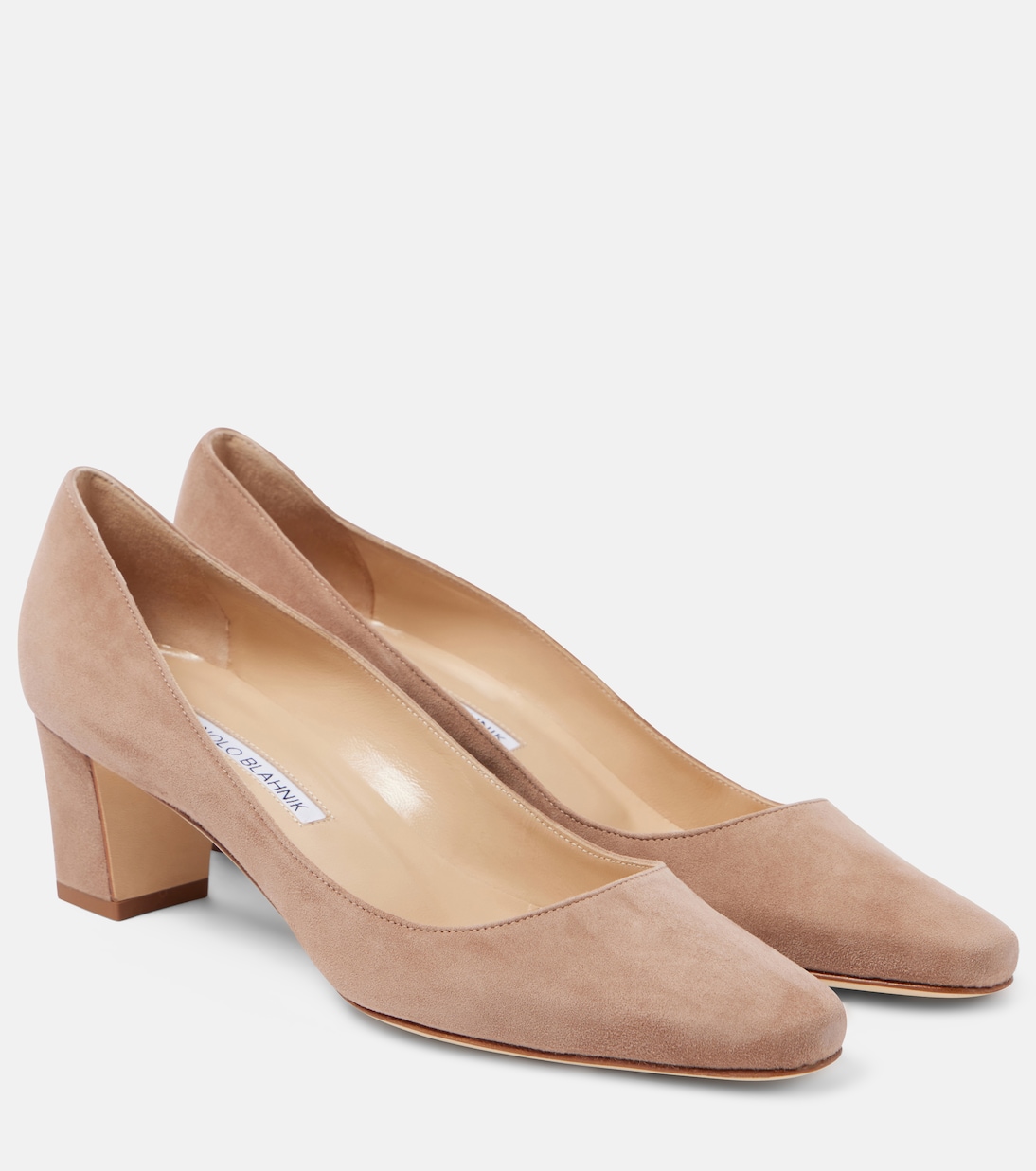 Оккатопла замшевые лодочки Manolo Blahnik, 2504 Dnud