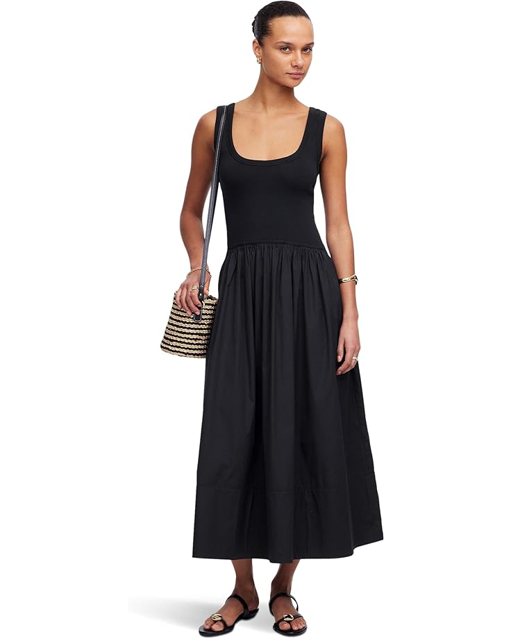 

Платье Madewell Poplin Knit Mixy, цвет Jet Black