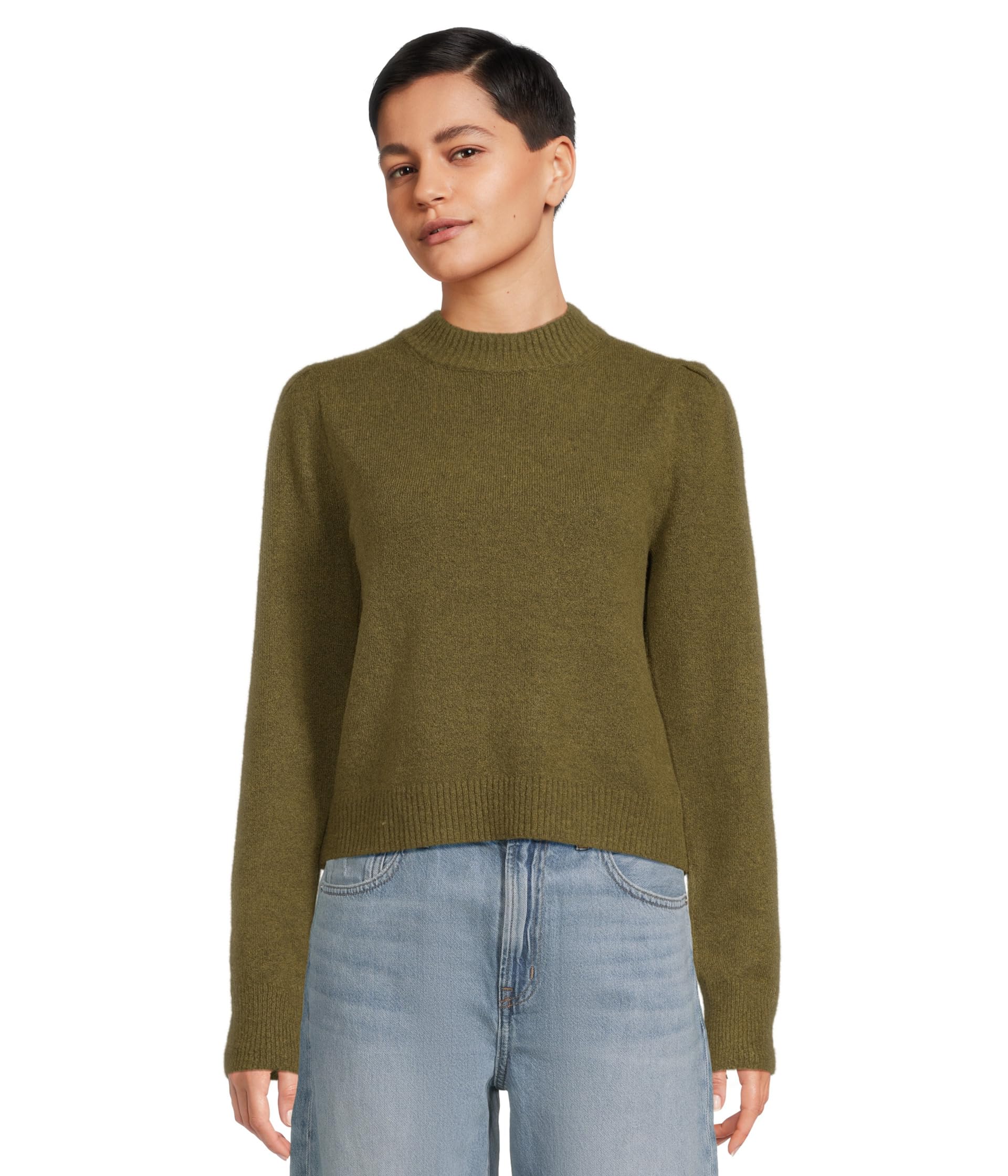 

Свитер Michael Stars Genova Puff Sleeve Pullover, цвет Topiary