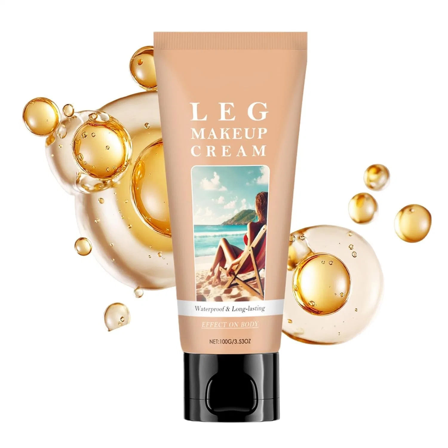 Лосьон для сияния кожи Glow Skin Lotion с постепенным бронзовым эффектом Generisch, Dark Skin Color