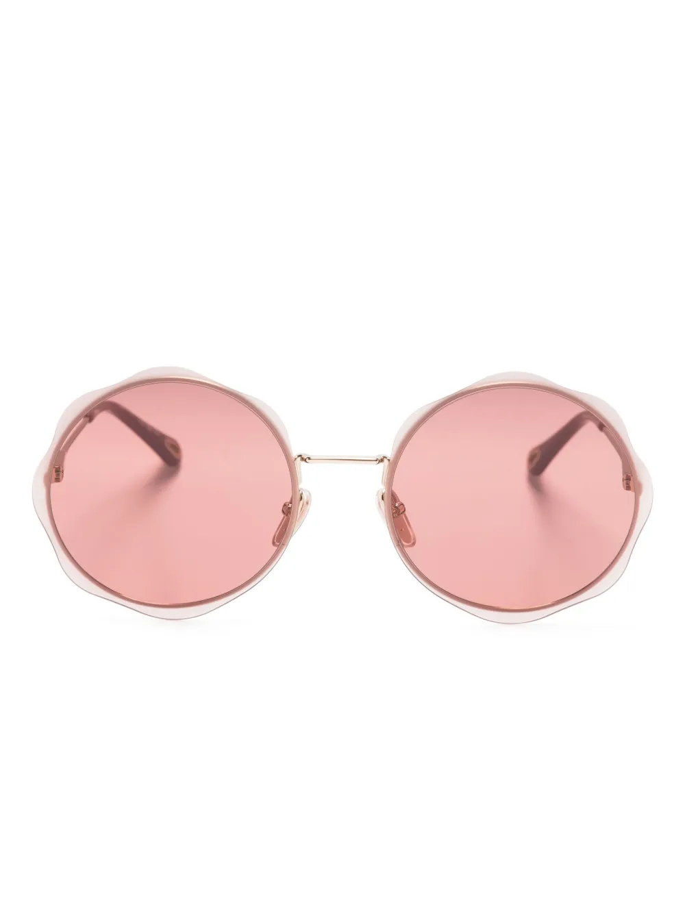 

Солнцезащитные очки Honoré с фестонами Chloé Eyewear, красный