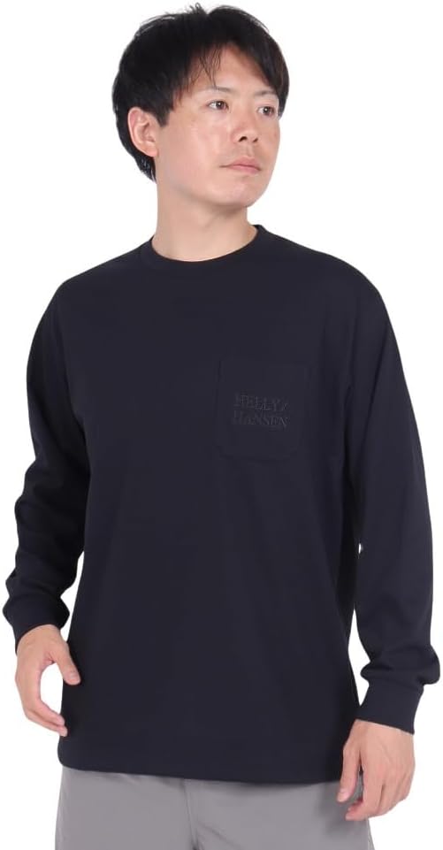 

Футболка HH Logo Sail Tee, с длинным рукавом, унисекс, размер L/S, HH32466 Helly Hansen, черный