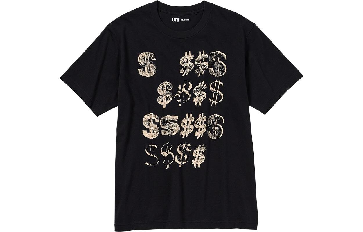 

UNIQLO Футболка унисекс, цвет Black, Черный, UNIQLO Футболка унисекс, цвет Black