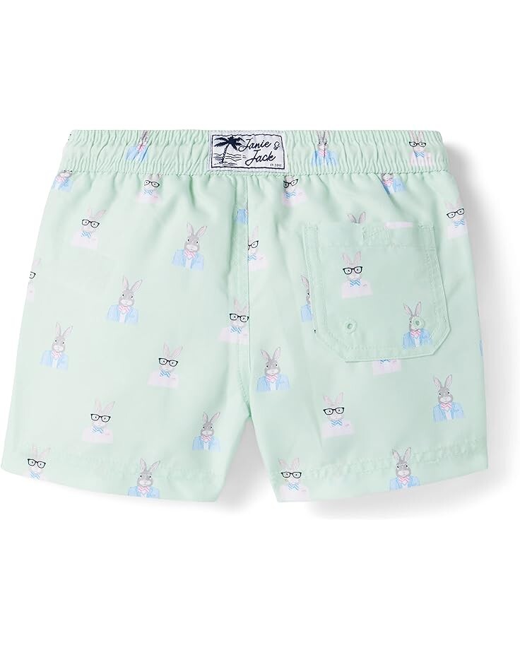 

Шорты для плавания Janie and Jack Printed Swim Shorts, цвет Multicolor