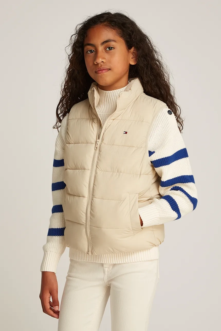 

Детский жилет Tommy Hilfiger, бежевый