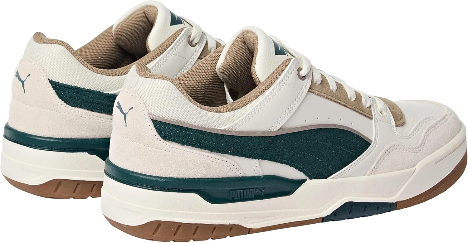 Кроссовки PUMA Unisex Rebound Retro SD, Warm White Green Terrain Rubber — фото 2